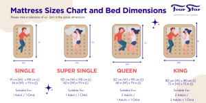 mattress sizes in Singapore